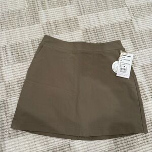 Vuori Meta Taupe Mini Skort